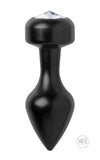 Spade Petite Jewel Aluminum Anal Plug