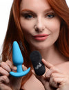 Remote Control 21X Vibrating Silicone Butt Plug