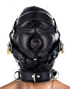 Premium Total Sensory Deprivation Leather Hood