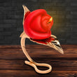 Load image into Gallery viewer, Burning Passion Rose Candle with Holder