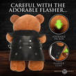 Load image into Gallery viewer, The Flasher Glow-in-the-Dark Exhibitionist Teddy Bear