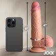 Load image into Gallery viewer, JOCK Real Skin Silicone Dildo w/ Balls