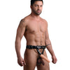 The Male Premium Leather Strap On Harness