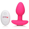 10X Pop Rocker Vibrating Silicone Plug with Remote